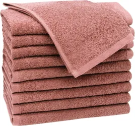 komplet-10-recznikow-dla-gosci-30x50-cm-bawelna-420-g-m2-ciemnorozowy