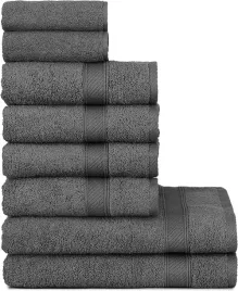 zestaw-recznikow-8-szt-bawelniany-70x140-cm-antracytowy