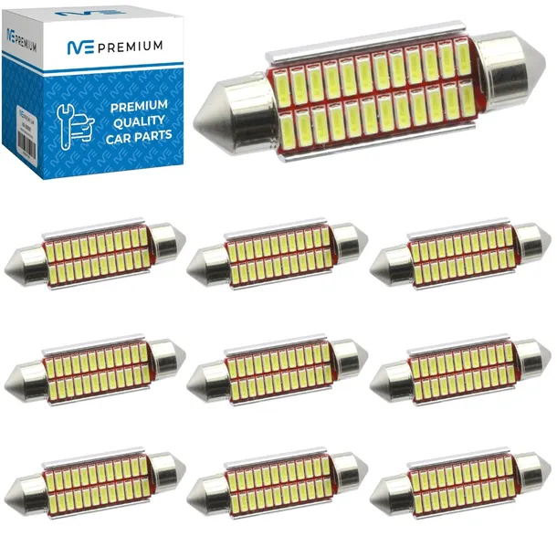 ŻARÓWKA RURKA LED C5W C10W 24V 41MM 24x 4014 ZE STABILIZATOREM RADIATOREM