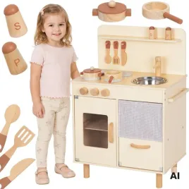 tooky-toy-drewniana-bezowa-kuchnia-z-akcesoriami-montessori-senso-zestaw