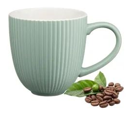 kubek-porcelanowy-360-ml-jasny-pastelowy-zielony-mat-ryflowany-wzor-prazki