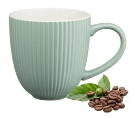 kubek-porcelanowy-360-ml-jasny-pastelowy-zielony-mat-ryflowany-wzor-prazki