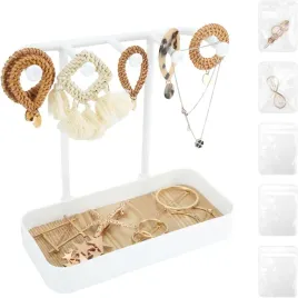 stojak-na-bizuterie-bialy-z-szufladami-i-5-woreczkami-organizer