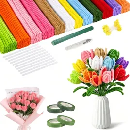 zestaw-kreatywny-1200-patyczkow-do-czyszczenia-fajek-kwiaty-diy