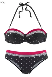 lascana-komplet-bikini-w-groszki-czarny-40b
