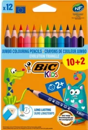 bic-kredki-trojkatne-grube-olowkowe-dla-dzieci-eko-12-kolorow