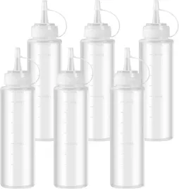 6-butelek-do-sosow-240-ml-z-zakretka-plastikowe-dozowniki-do-ketchupu