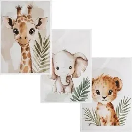 obrazy-na-plotnie-do-pokoju-dzieciecego-30x20-cm-safari-3-szt-zyrafa-lew