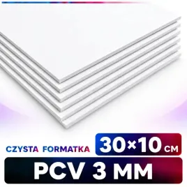 formatka-pcv-30x10cm-3mm-czysta-biala-plyta-pcv-spienione