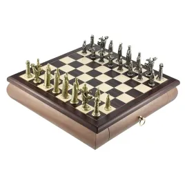 szachy-medioevale-metalowe-z-plansza-drewniana-32-cm-luksusowy-zestaw