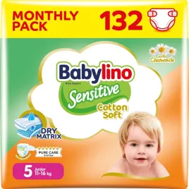 babylino-sensitive-pieluchy-jednorazowe-rozmiar-5-junior-11-16-kg-132-szt