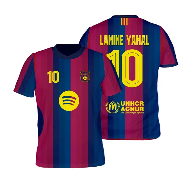 YAMAL BARCELONA koszulka T-shirt rozmiar 140