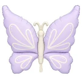 balon-foliowy-24-motyl-matowy-fioletowy