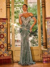 shein-zielona-maxi-sukienka-cekiny-awg-s06-xl