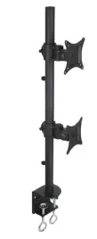 techly-pionowy-podwojny-uchwyt-biurkowy-2x-led-lcd-13-27-20-kg
