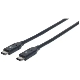manhattan-kabel-usb-c-3-2-gen2-typ-c-m-m-60w-3a-10gbps-50-cm-czarny
