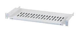 polka-1u-250-mm-rack-19-perforowana-szara-efb