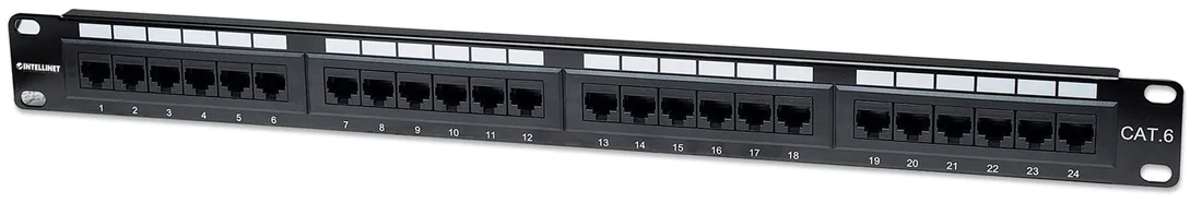 patch-panel-utp-cat6-24-porty-rj45-intellinet-stan-nowy