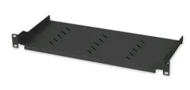 polka-1u-150-mm-rack-19-2-pkt-mocowania-perforowana-czarna-techly