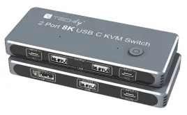 przelacznik-kvm-usb-c-2x1-z-displayport-1-4-video-8k-techly
