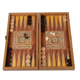 tryktrak-narddy-backgammon-manopoulos-wenge-drewniane-38x20-cm