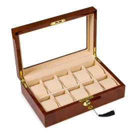 elegancka-szkatulka-na-10-zegarkow-z-szyba-i-zamkiem