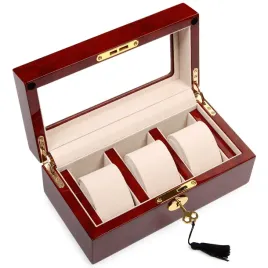 eleganckie-drewniane-pudelko-szkatulka-na-3-zegarki-lakier-fortepianowy