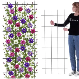 pergola-ogrodowa-metalowa-podpora-do-roslin-roz-kwiatow-kratka-60x150cm