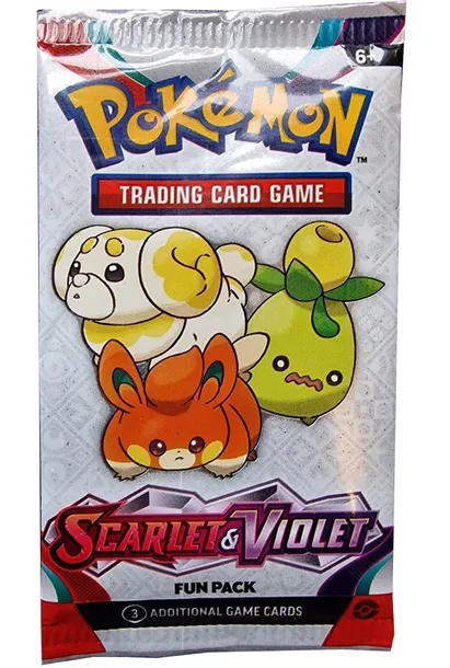 Zestaw kart Pokemon TCG: Scarlet&Violet - Base Set - Fun Pack (1 Paczka)