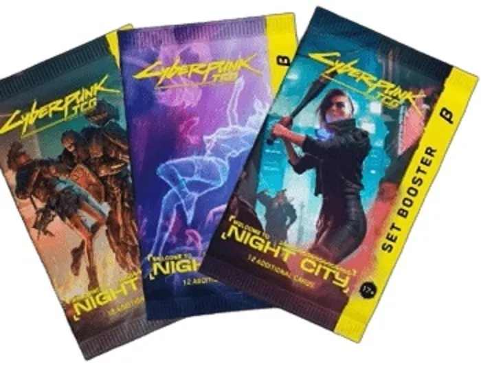 Zestaw kart Cyberpunk TCG: WNC - Beta Booster Pack (1 Paczka)