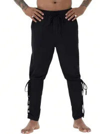 shein-czarne-spodnie-wiazanie-hug-s06-xxl