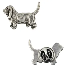 basset-hound-i-posrebrzana-broszka-z-psem-elegancki-pin-ozdoba-klapy-m