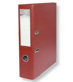 segregator-a4-z-okuciem-75cm-bordowy-do-szkoly-biura