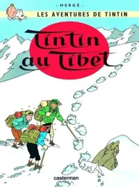 tintin-w-tybecie-komiks-herge-casterman-twarda-oprawa-1991