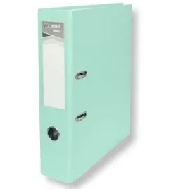 segregator-a4-z-okuciem-75cm-mietowy-pastelowy-do-szkoly-biura