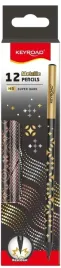 olowek-metallic-okragly-czarne-drewno-12szt-do-szkoly-biura