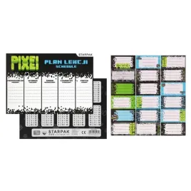 plan-lekcji-a5-naklejki-na-zeszyt-pixel-do-szkoly-biura