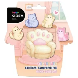 karteczki-samoprzylepne-koci-domek-kidea-do-szkoly-biura