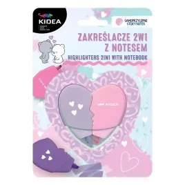 zakreslacze-serce-2w1-z-notesem-kidea-do-szkoly-biura
