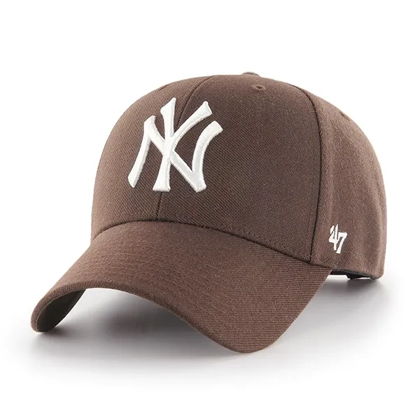 Czapka z daszkiem 47 Brand New York Yankees Snapback MVP brązowa