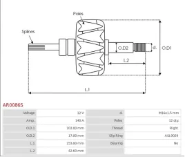 wirnik-alternatora-ar0086s-as-pl