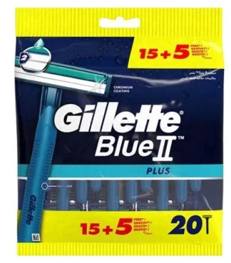 Gillette Blue 2 Plus Maszynka jednorazowa do golenia 155 szt