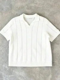 shein-biala-koszulka-polo-dzianina-028-pk01-164-170