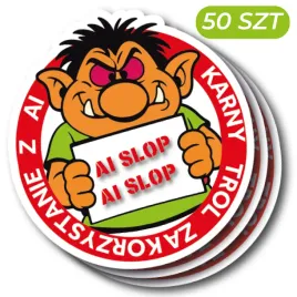 naklejka-foliowa-anty-ai-slop-50-sztuk-support-human-art