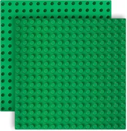 2-plyty-bazowe-pod-klocki-25x25-cm-zielone-abs-kompatybilne-z-duplo