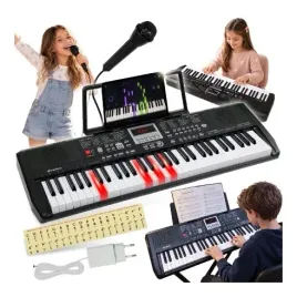 keyboard-dla-dzieci-pianino-oragny-podswietlane-klawisze-naklejki-mikrofon