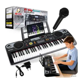 keyboard-dla-dzieci-do-nauki-gry-61-klawiszy-mikrofon-stojak-na-nuty