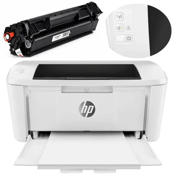 Drukarka Laserowa Jednofunkcyjna Mono Wi-Fi HP LaserJet m15w toner 44a