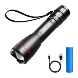 latarka-reczna-led-usb-lepro-120024-1000-lm-250-m-zoom-2200-mah-biwakowa