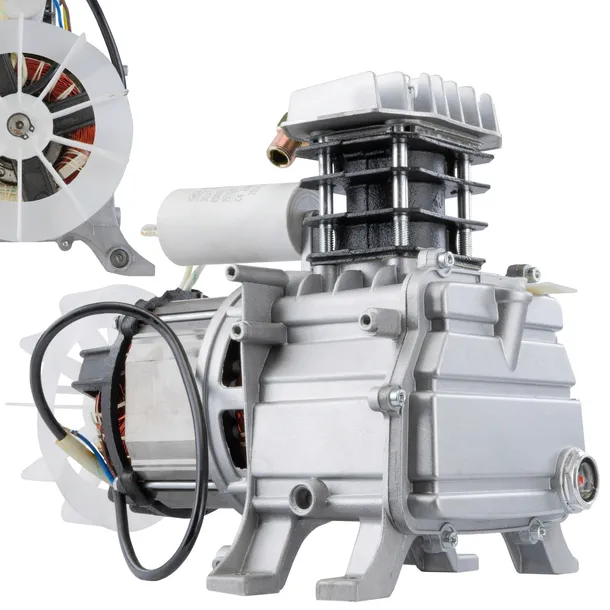 SPRĘŻARKA DO KOMPRESORA OLEJOWEGO SILNIK WYDAJNOŚĆ 8BAR 2850RPM 206L/MIN